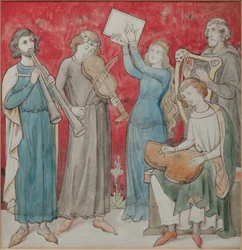 Ontwerp voor een allegorie op muziek